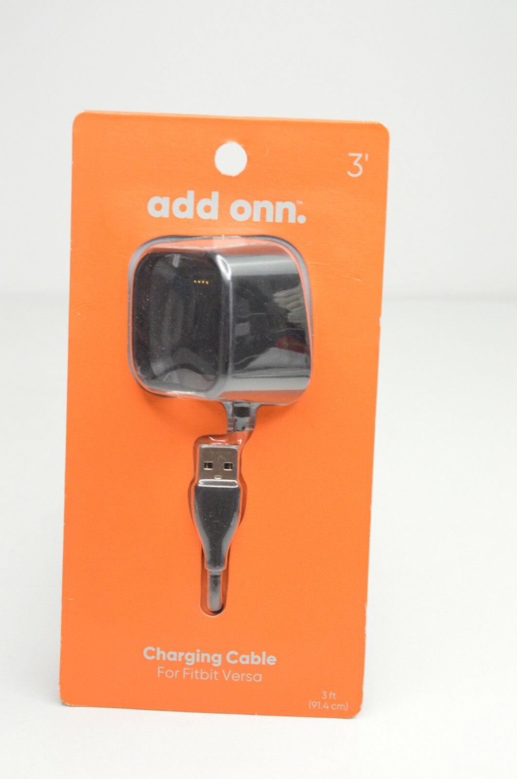 Onn Charging Cable Fitbit Versa Activity Tracker USB Dock 3 Foot