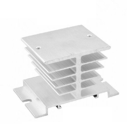 1PCS Aluminum Heat Sink for Solid State Relay SSR Heat Dissipation 10A-40A