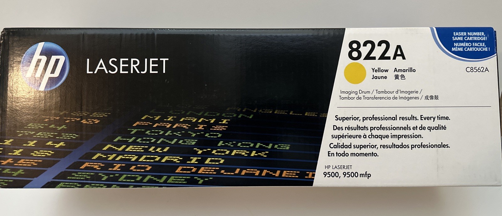 GENUINE HP 822A Yellow Imaging Drum C8562A