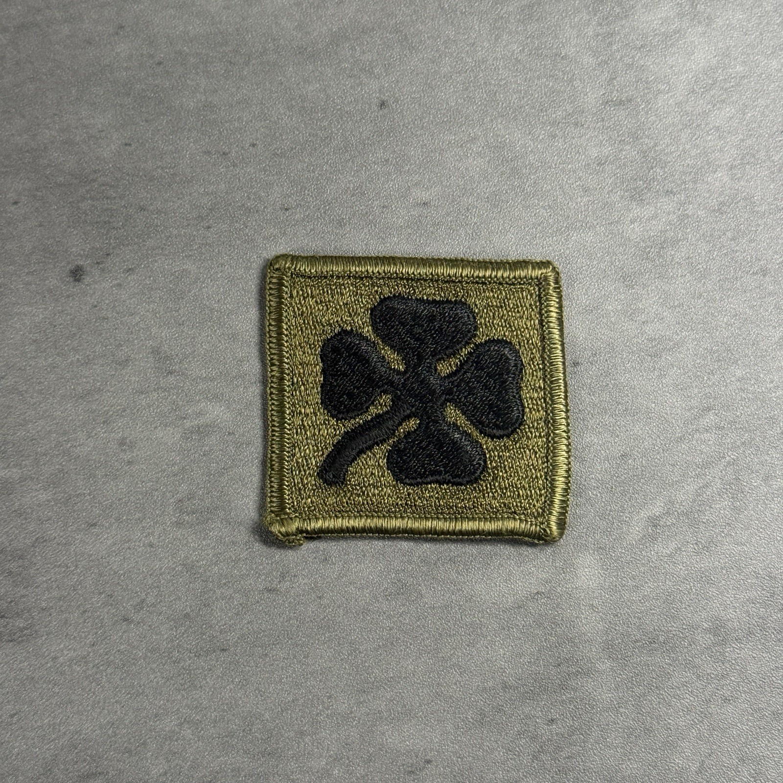 Vietnam Era U.S. Army 4th Army Subdued Merrowed Edges Patch