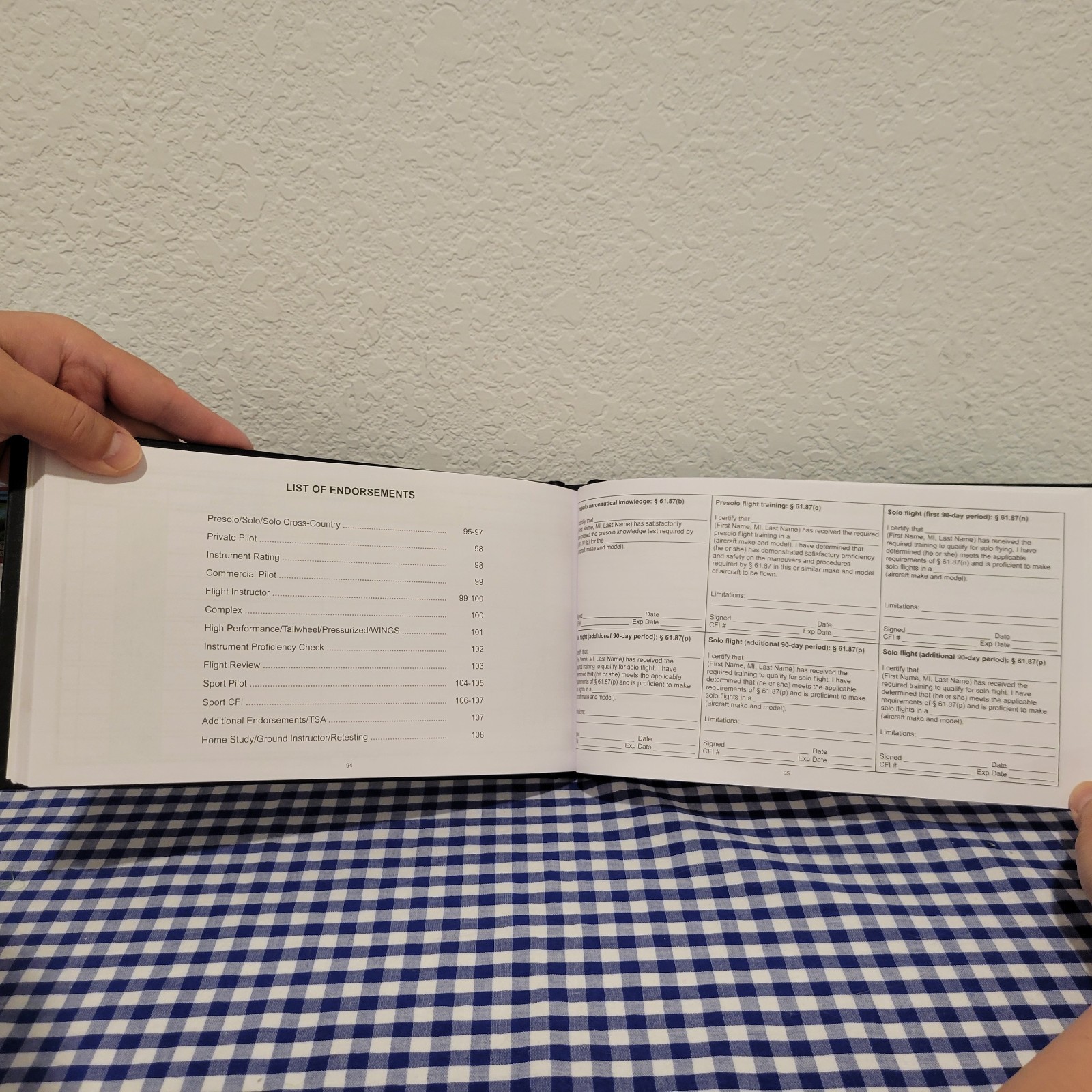 Gleim Pilot Logbook