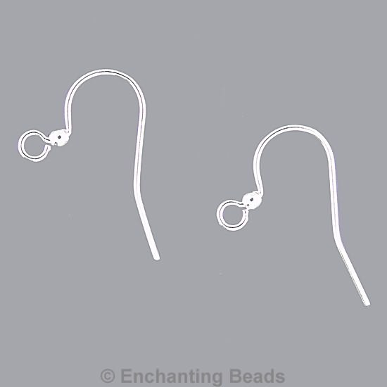 French Hook Earrings Silver-Plated 41049 (144)