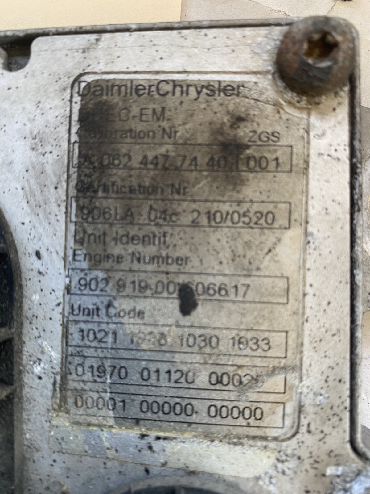 E222 Mercedes ECM Module 001-446-64-40 Electronic Control Module 0014466440