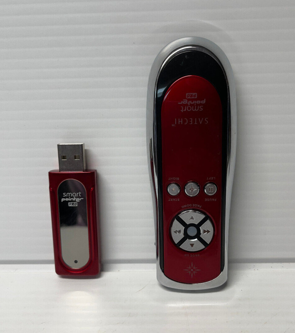 Smart-Pointer 2.4Ghz Wireless Presenter Mouse Function Laser Pointer MAC & PC