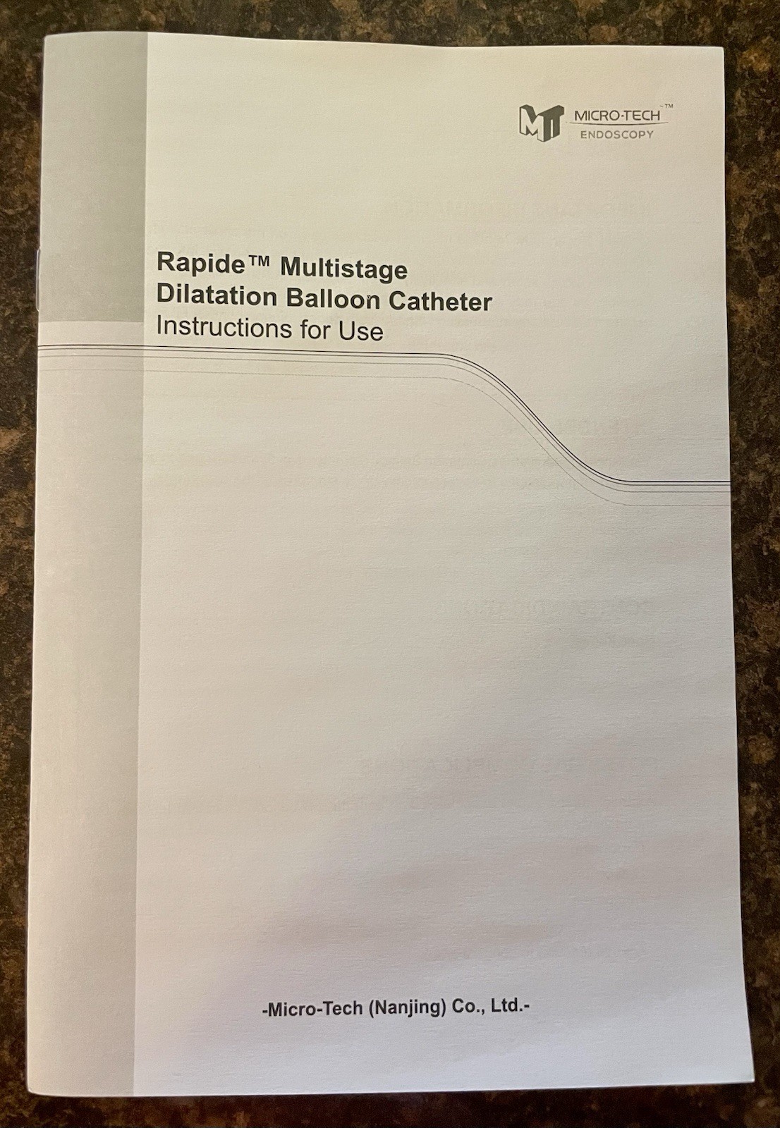 Micro-Tech Endoscopy Rapide Multistage Dilation Balloon Catheter--Esophageal