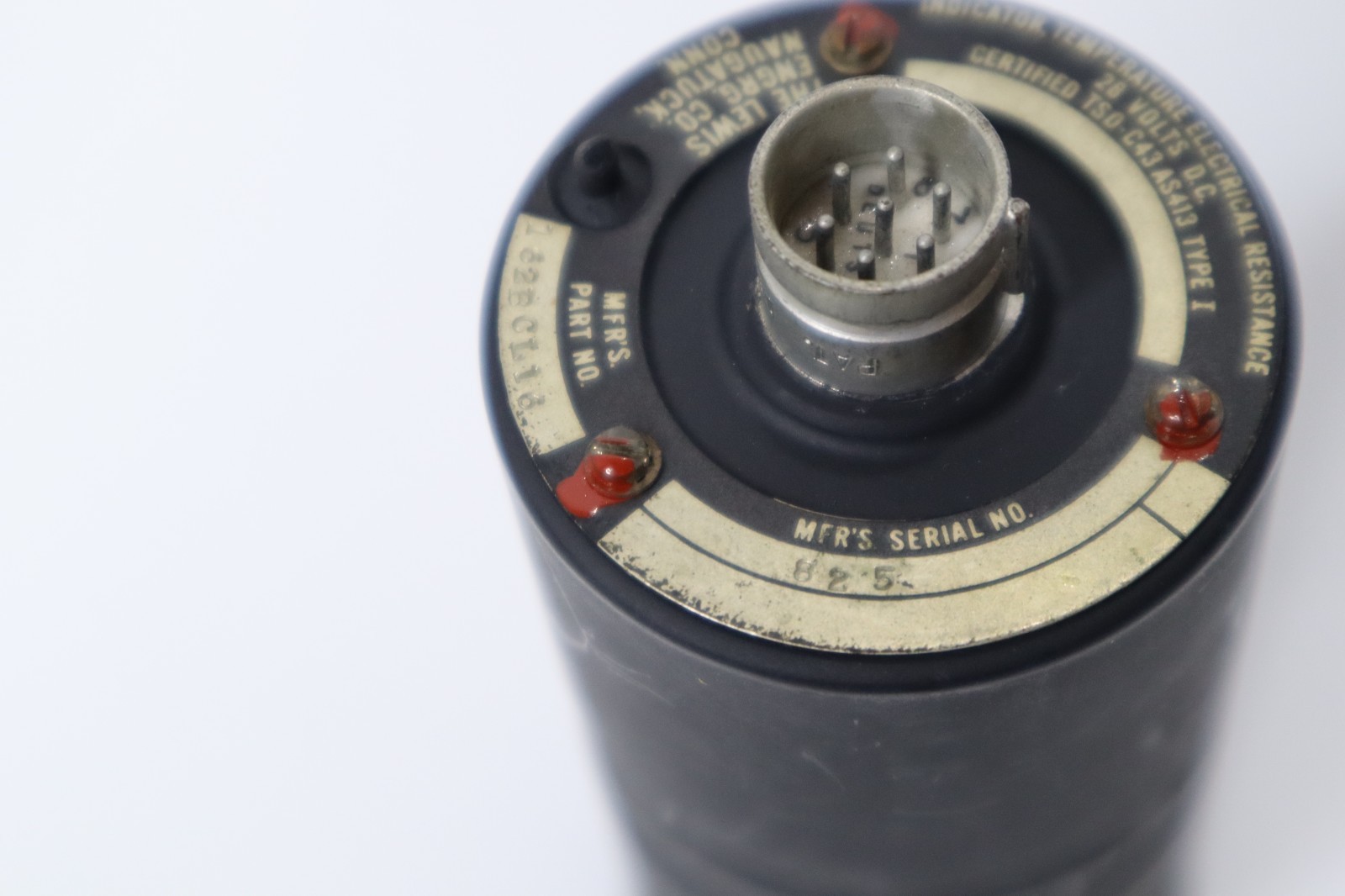Lewis 162BCL16 Electrical Resistance Temperature Indicator - Repaired with Tag