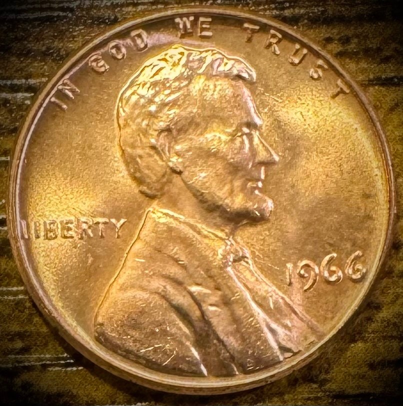 1966 Lincoln Memorial Cent Uncirculated BU 1 One Coin From Original Rolls