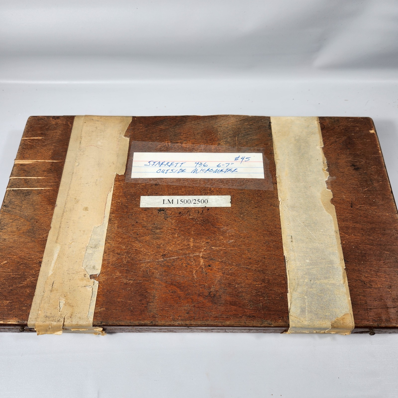 Starrett No. 436 Outside Micrometer 6"-7" Range