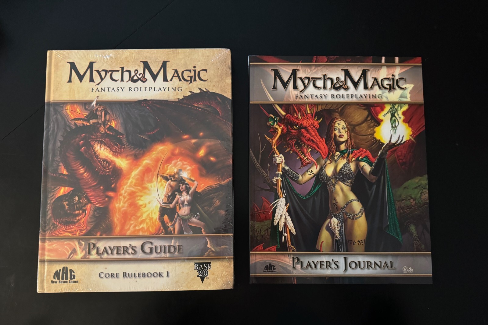Myth & Magic Player's Guide (HC) NM SW Player's Journal NM BF1