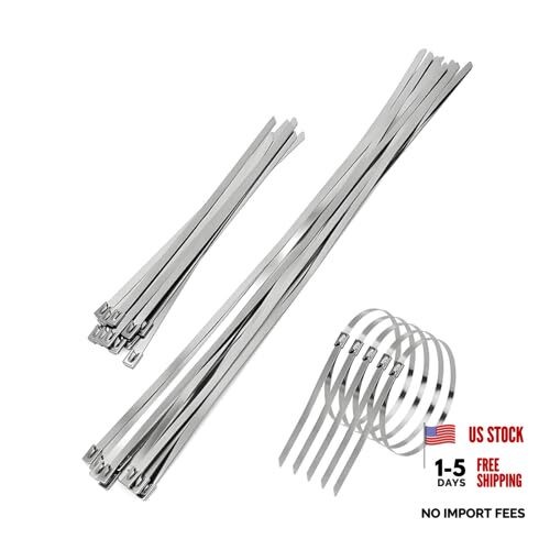 20PCS Car CV Boot Clamps, 10PCS Small & 10PCS Large Stainless Steel Drive