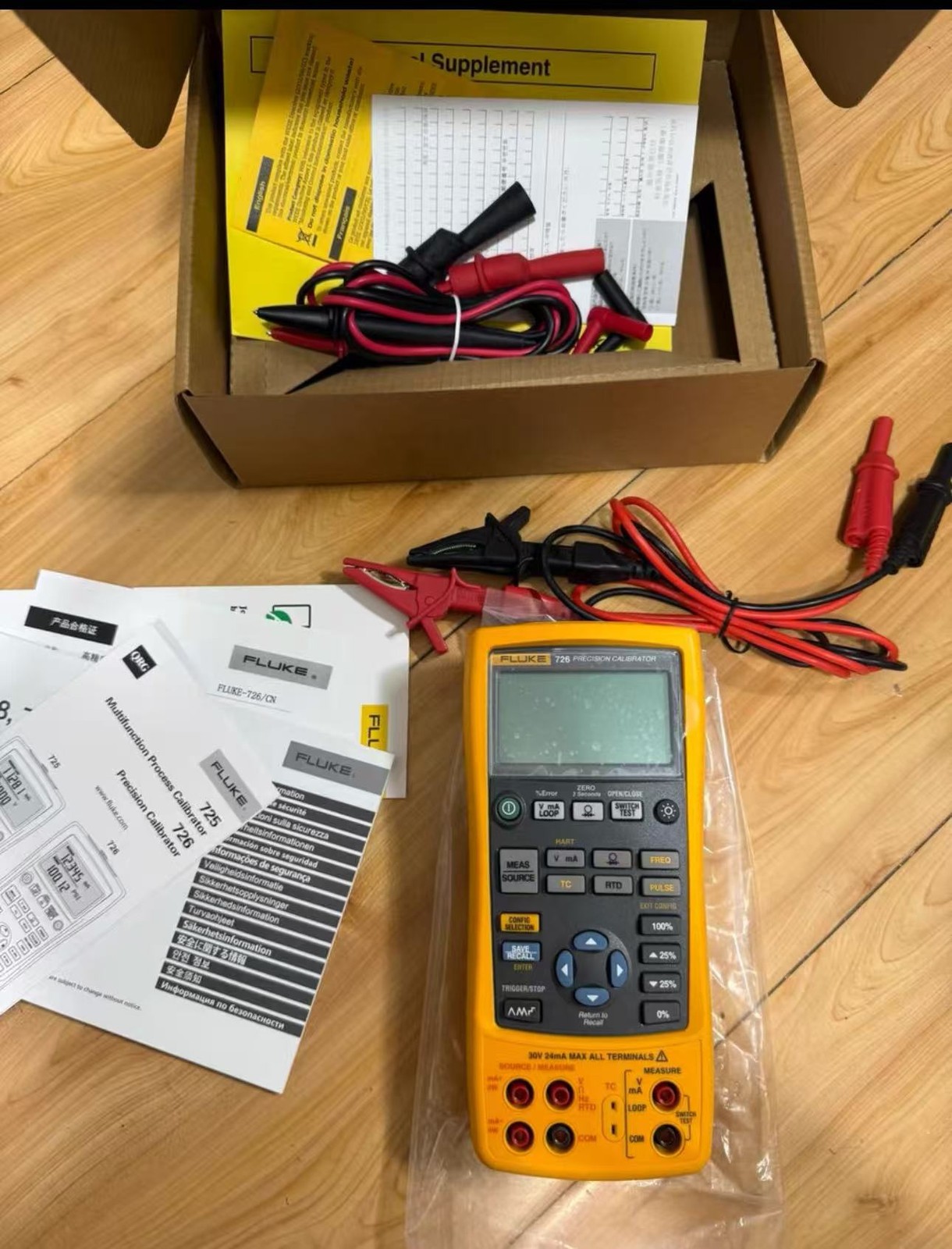 Fluke 726 Precision Multifunction Calibrator | Calibrated 02/05/2025