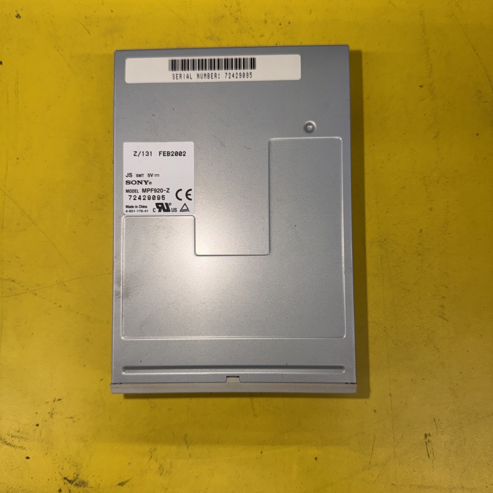 SONY MPF920-Z Internal Floppy 3.5" Disk Drive Beige ￼
