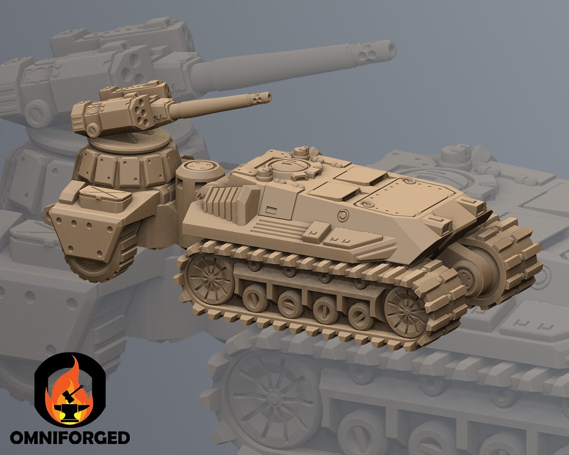 Zoryait2 Vehicle Mini Tank Armor MWO Mech Miniature Compatible with Battletech