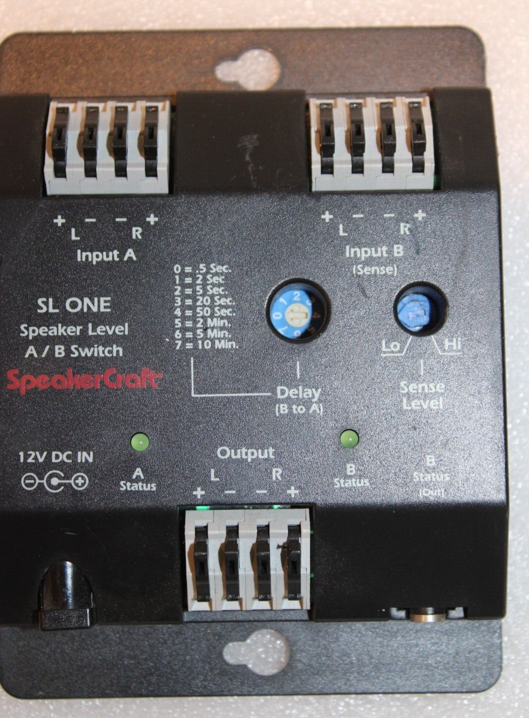 Speakercraft SL ONE - Speaker Level A / B Switch - Used, works great