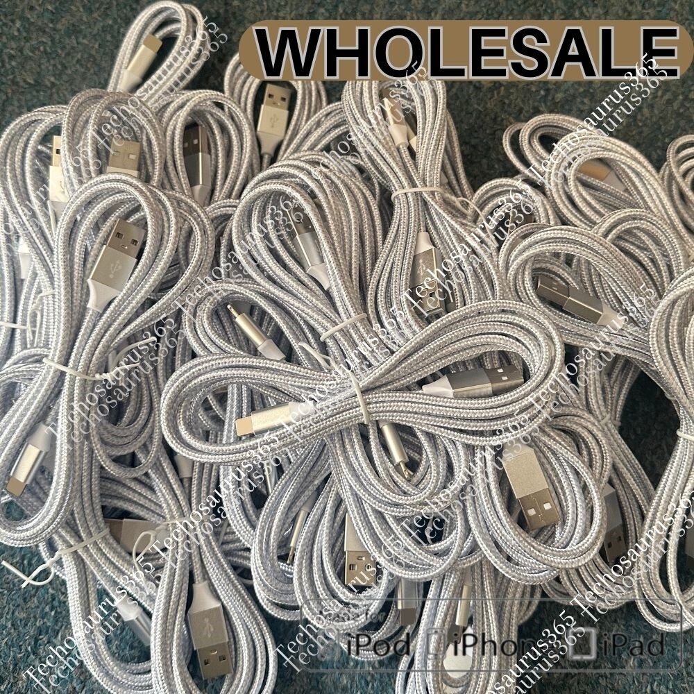 Fast Charger Cable Heavy Duty 6FT For iPhone 14 13 12 11 X 8 7 Charging Cord Lot