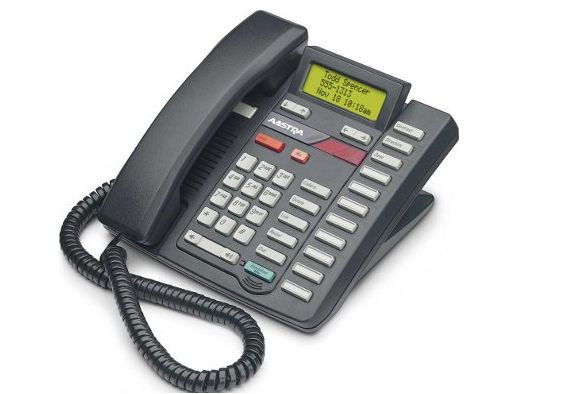 Lot of 10 Fully Refurbished Aastra M9316CW Hands-Free with Power Supply (Black)