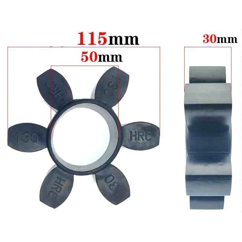 HRC130 Black Rubber Coupling Insert Flexible Element for HRC Series Couplings