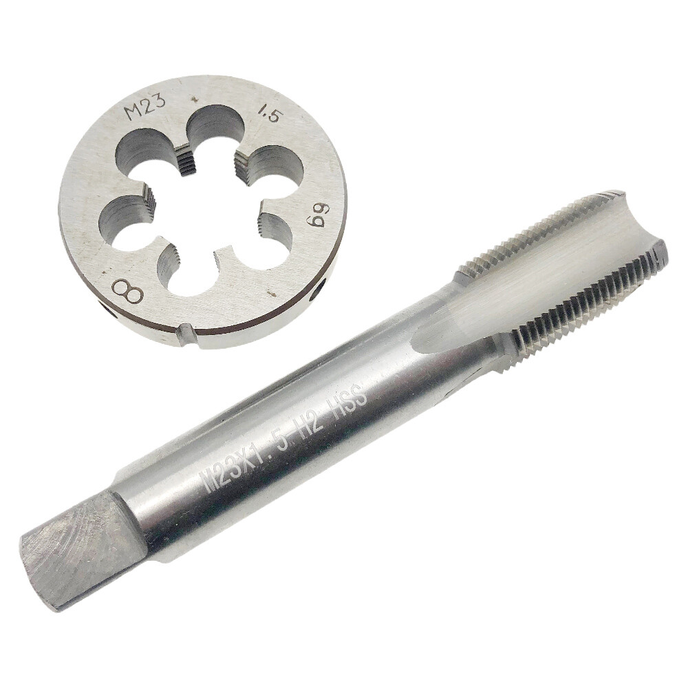 HSS M23 x 1.5 Tap and Die Set Right Hand M23x1.5mm Die M23 x 1.5 Thread Tap RH