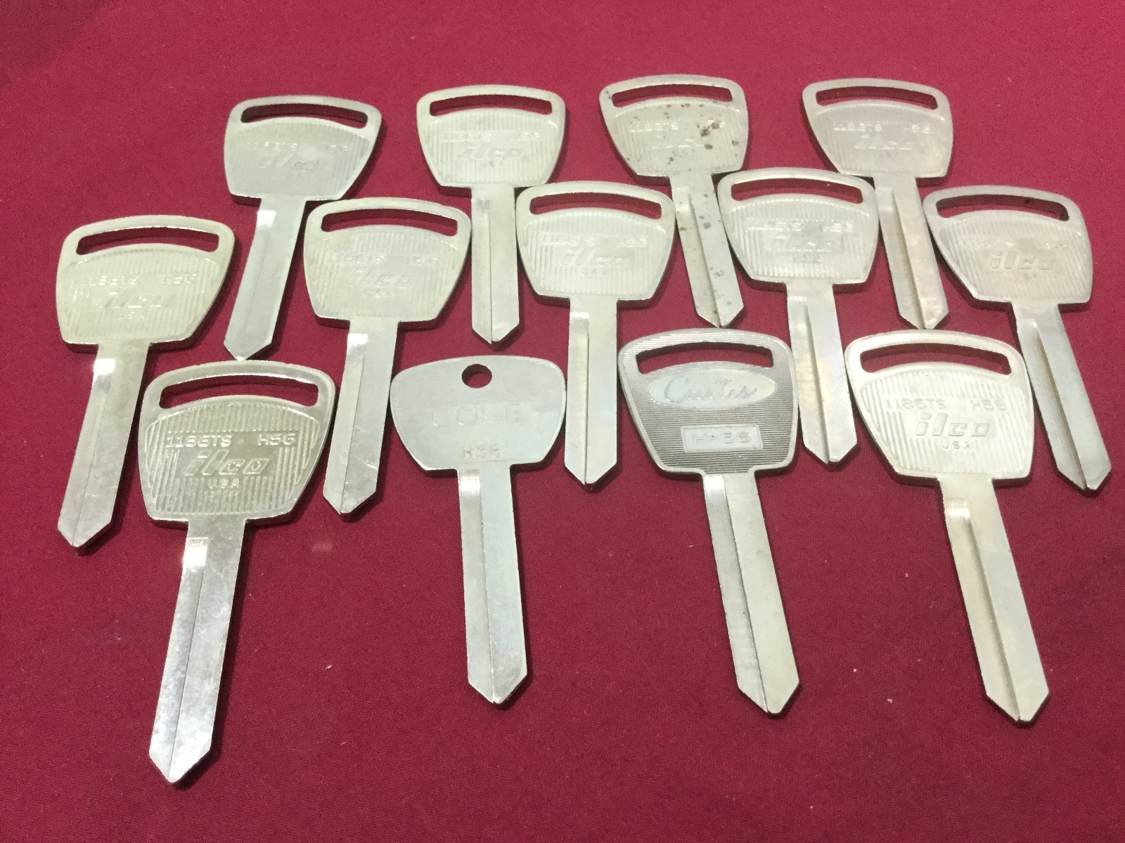 Ford by Ilco H53 Key Blanks, Set of 13 - Locksmith