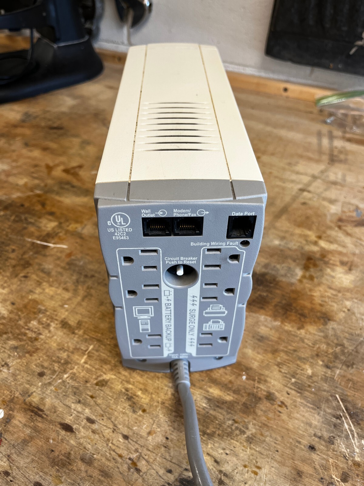 APC Back-UPS BK500M Back Up WITHOUT BATTERY
