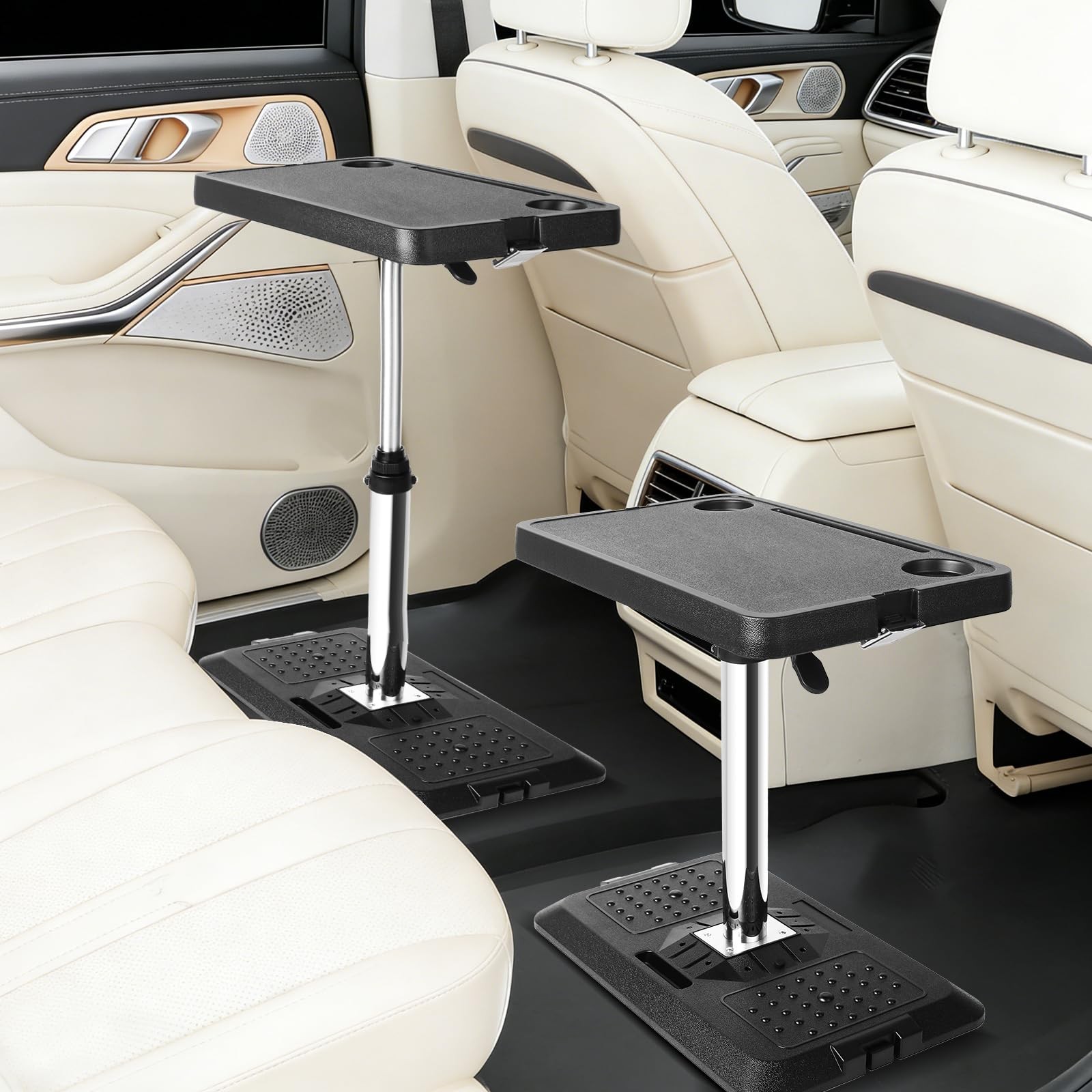 Car Seat Tray Table, Adjustable Car Desk for Laptop & Tablet, Multi-Function ...