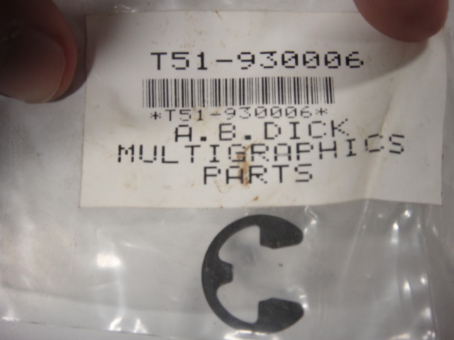 T-51 Retaining Ring, Part #T-51-930006