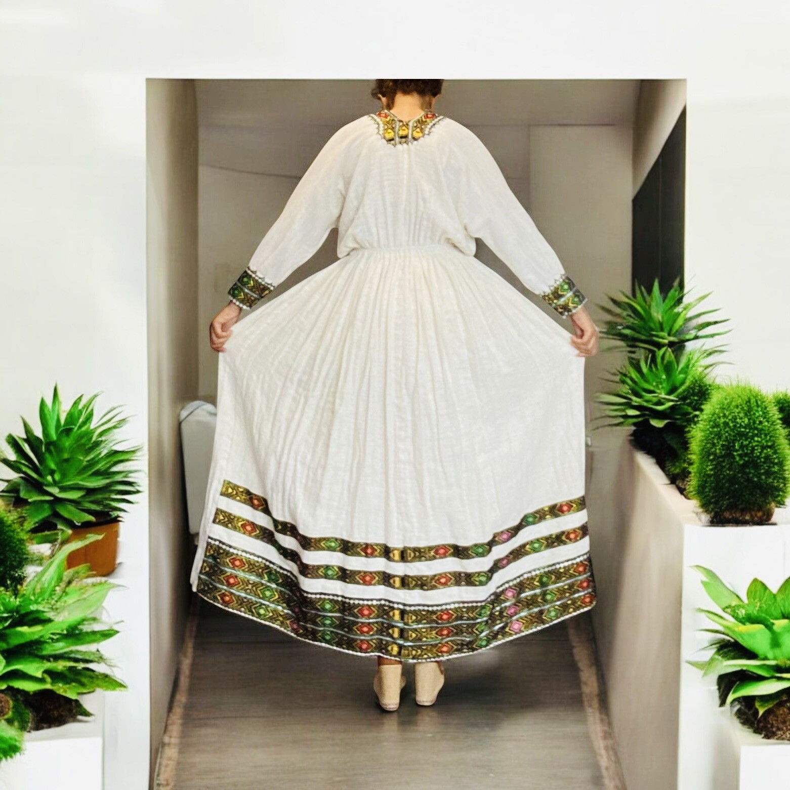 Ethiopian Dress | Wello Habesha Kemis | Traditional Women's Clothes