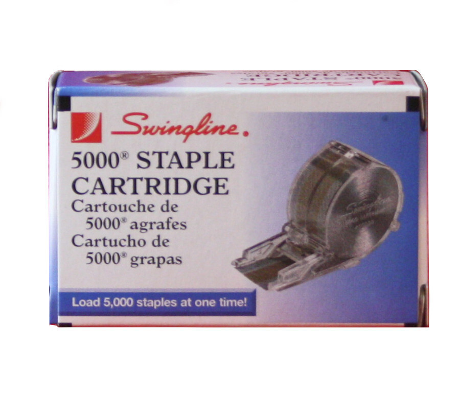 Swingline Staple Cartridge #50050 for Electric Staplers, 5000 staple count