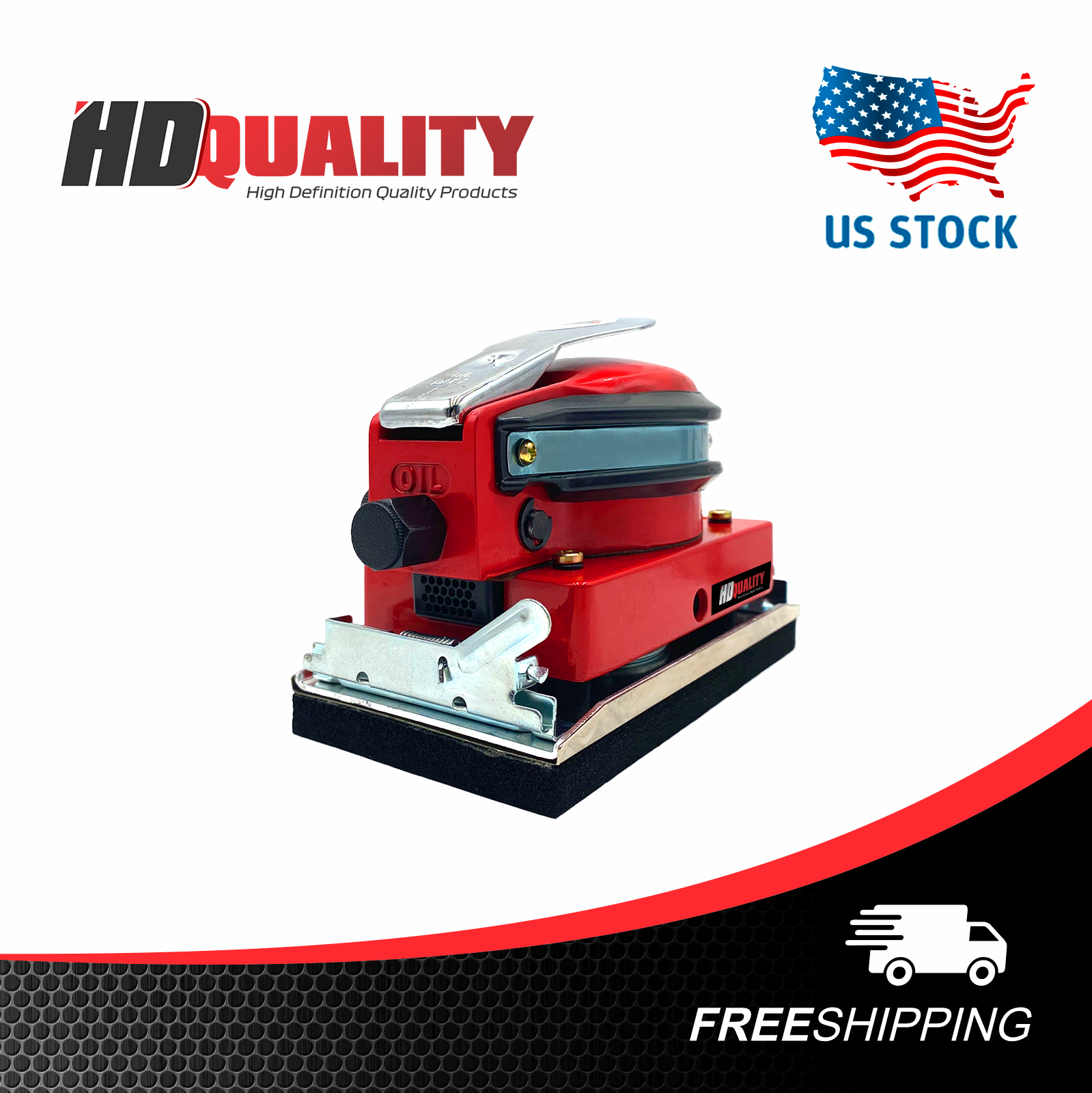 HDQ PROFESSIONAL PNEUMATIC AIR JITTERBUG SANDER