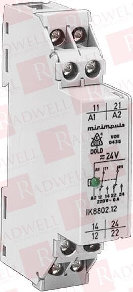 DOLD IK-8802.12/009-AC/DC24V-50/60HZ / IK880212009ACDC24V5060HZ (USED)