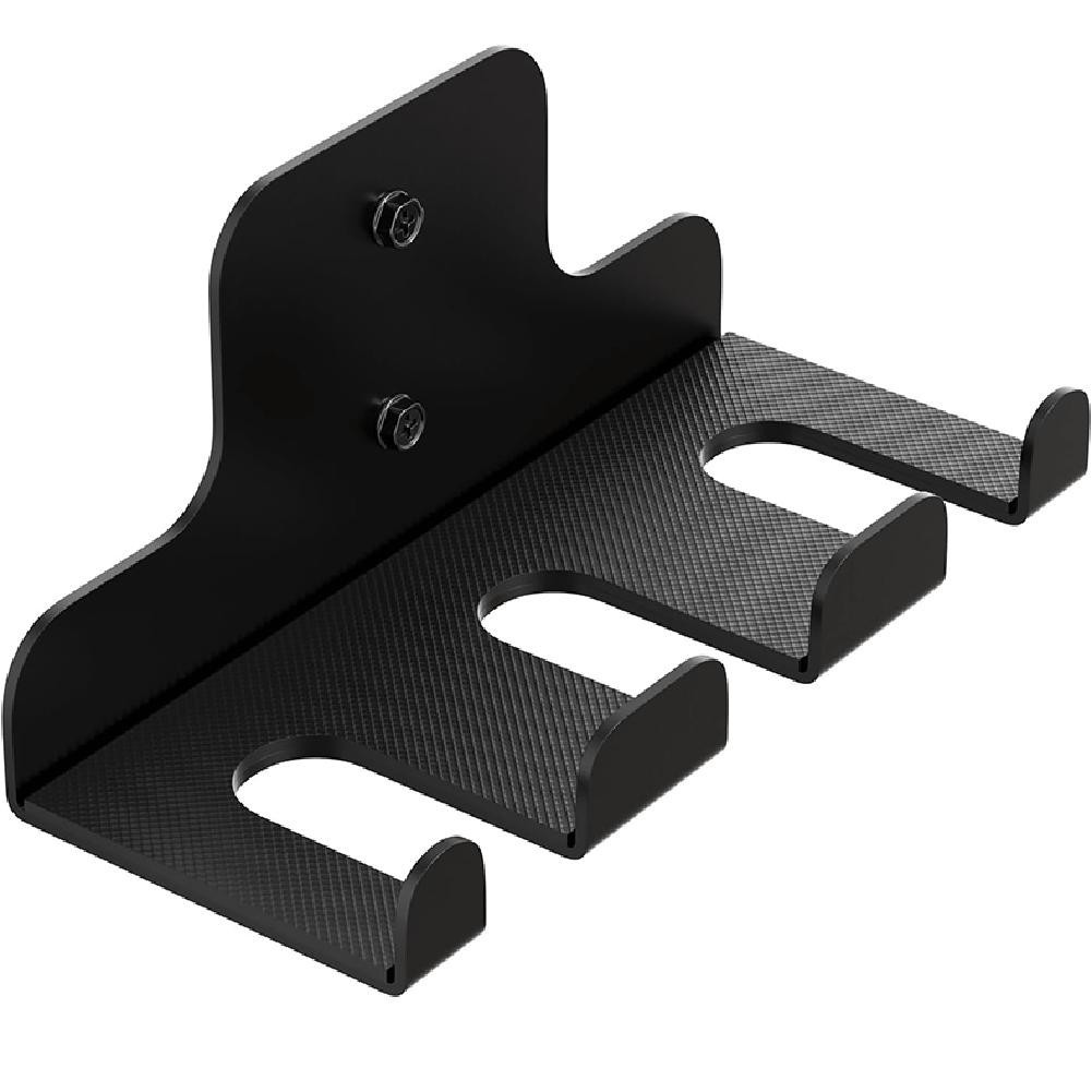 Compact Vertical Wall Mount Barbell Rack for Bars Under 33 Millimeters Diameter
