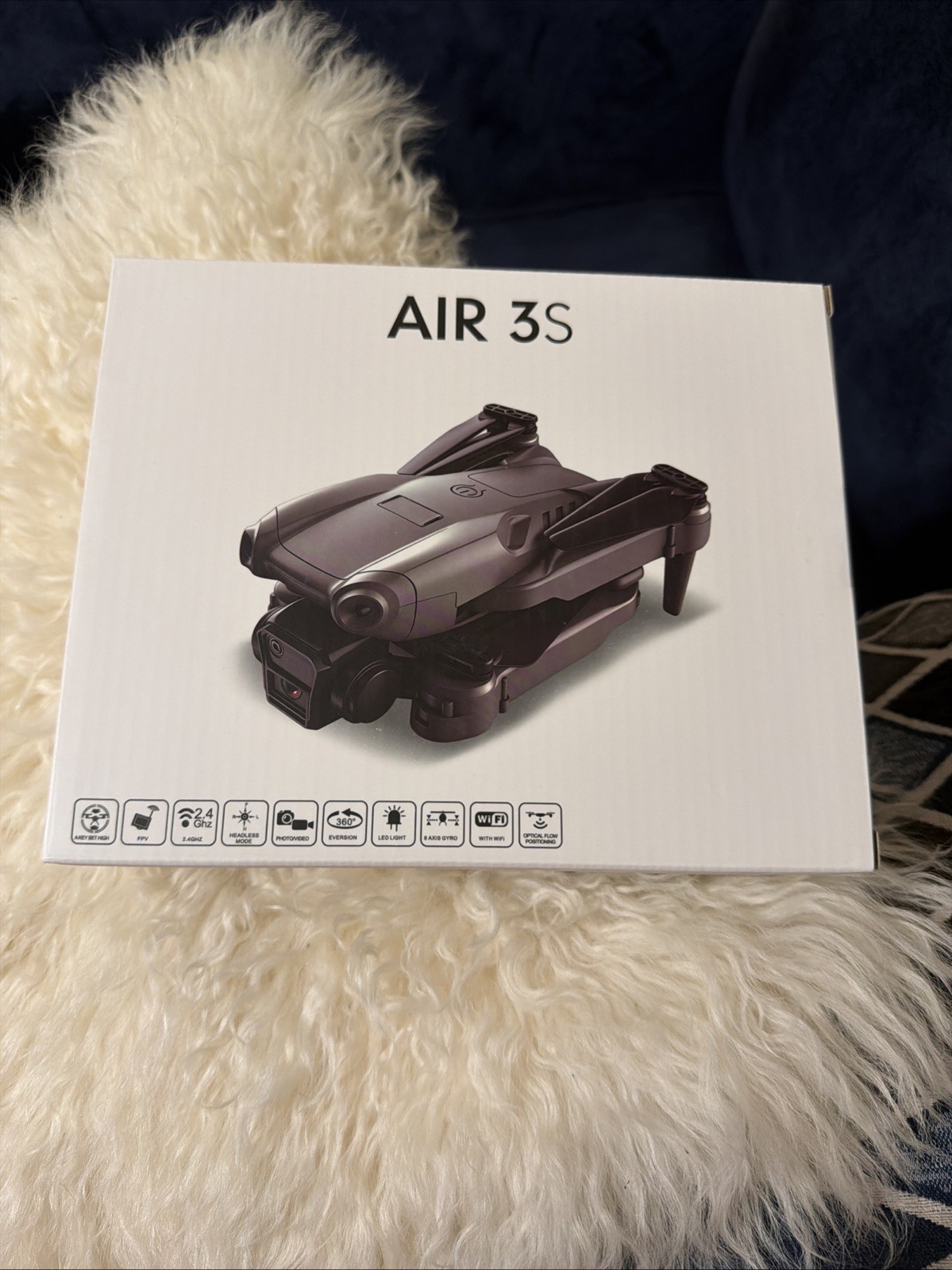 ⭐️⭐️⭐️ AWESOME New Air 3S Camera Drone With Remote Photo/Video