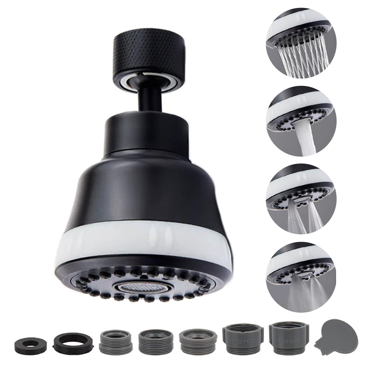 TXYGZ Faucet Sprayer Diamond Black