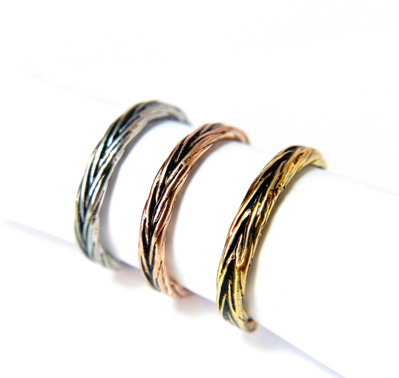 Braided Design Adjustable Mid Ring / Toe Ring Jewelry