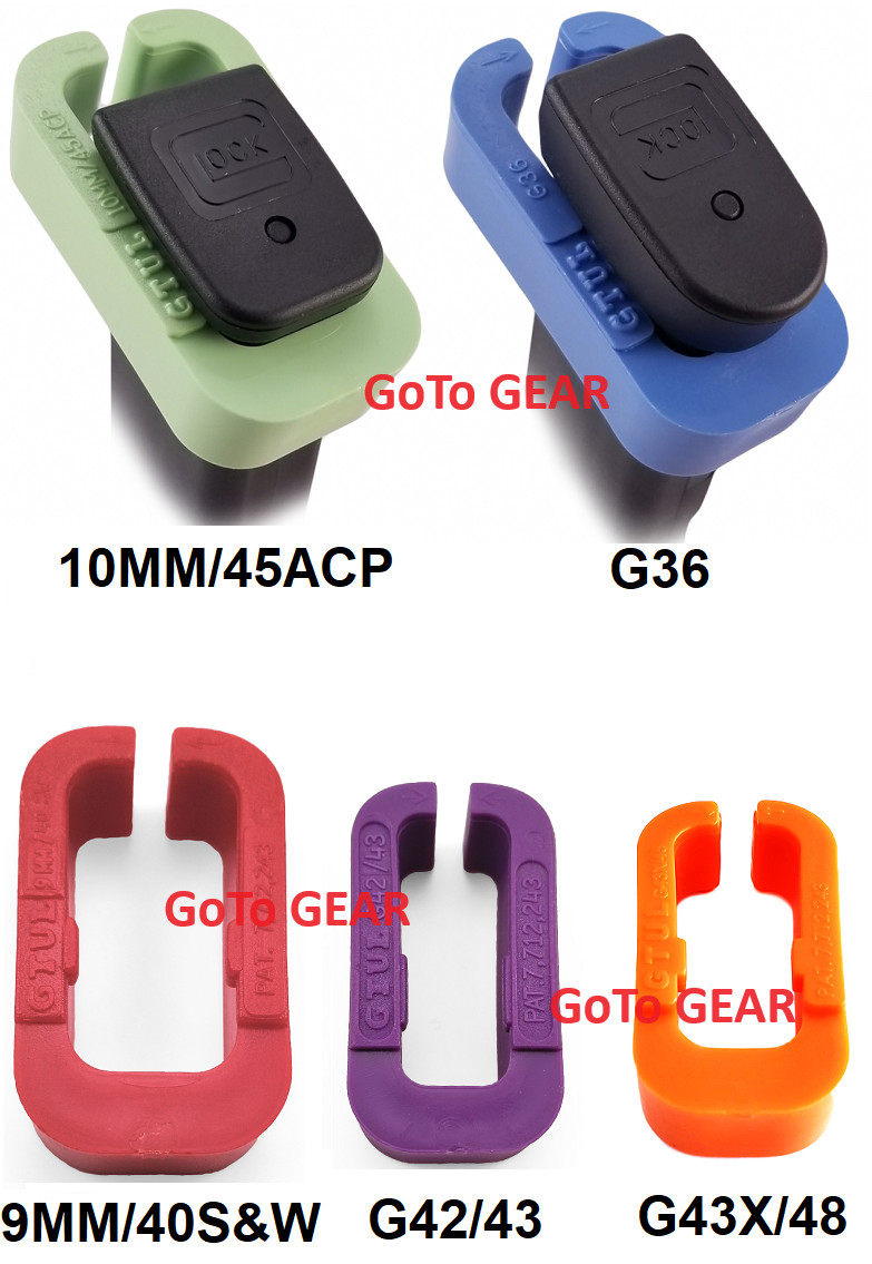 GTUL Magazine Disassembly Tool For GLOCK Choose Model, Patent 7,712,243