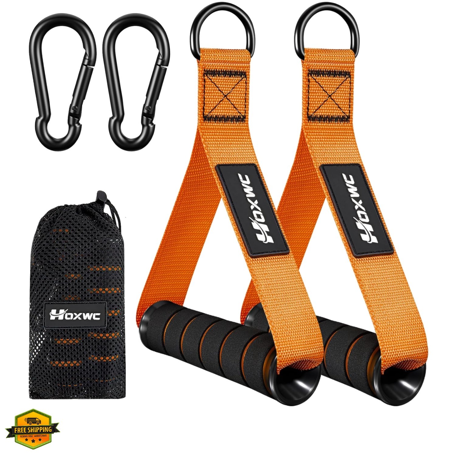 Cable Handles , Heavy Duty Resistance Band Handles, Replacement Exercise Hand...