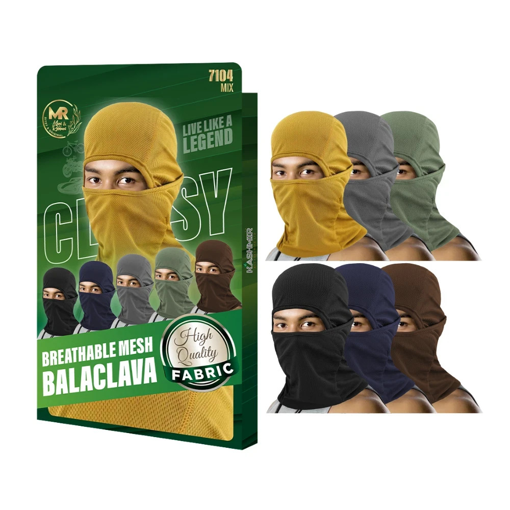 Breathable Mesh Balaclava Face Mask UV Protection Ski Mask Men & Women