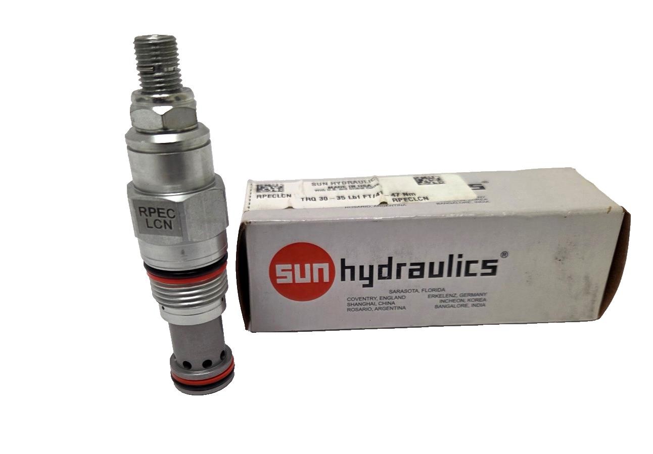 Sun Hydraulics Pilot Operated Balanced Piston Relief Valve RPEC LCN, 25gpm T10-A