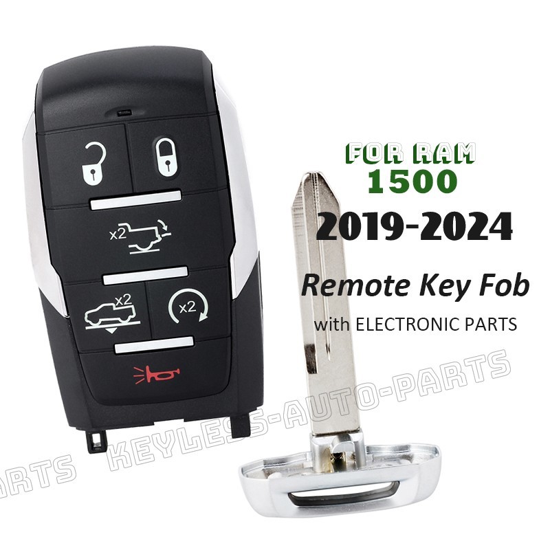OHT-4882056 for RAM 1500 2019 2020 2021 2022 2023 2024 Proximity Remote Key Fob