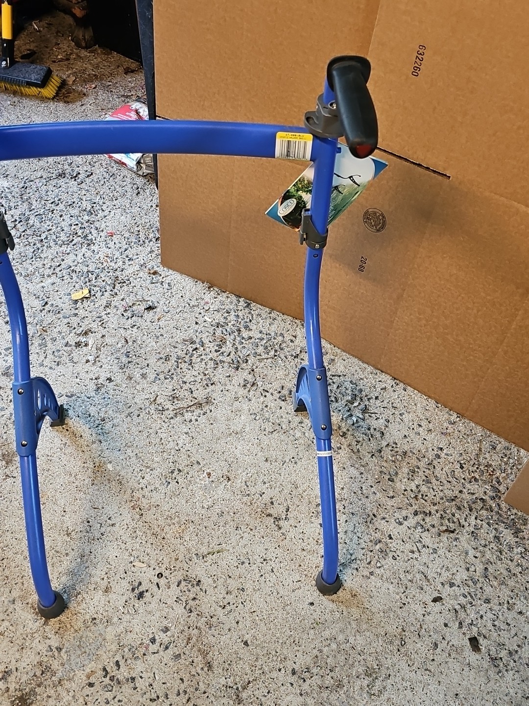 Cosco Ability Care Essentials Space Saver Lightweight Folding Mobility Walker