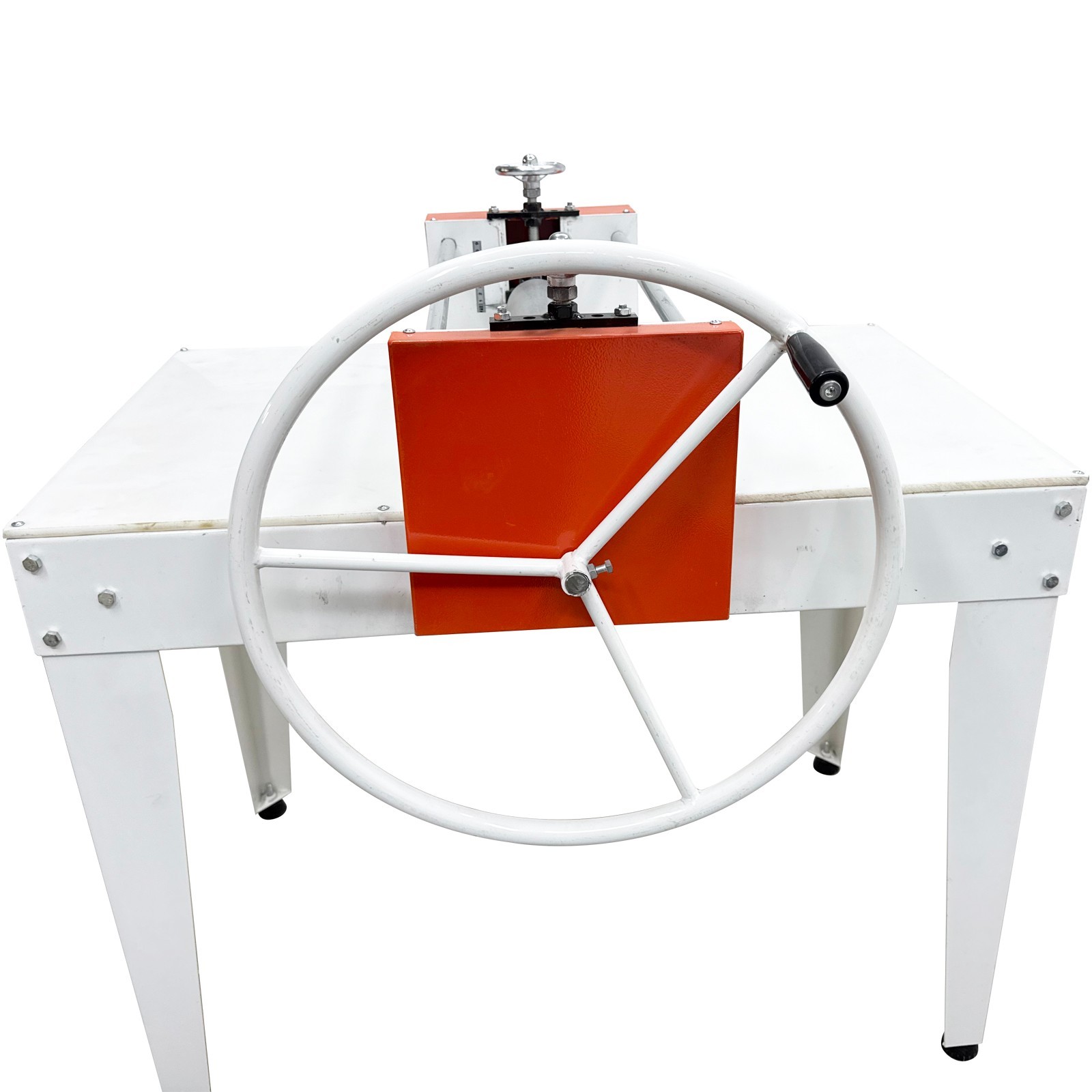 Double Axis Clay Plate Machine Hand Press Slab Roller Mud Plate Machine w/Scale