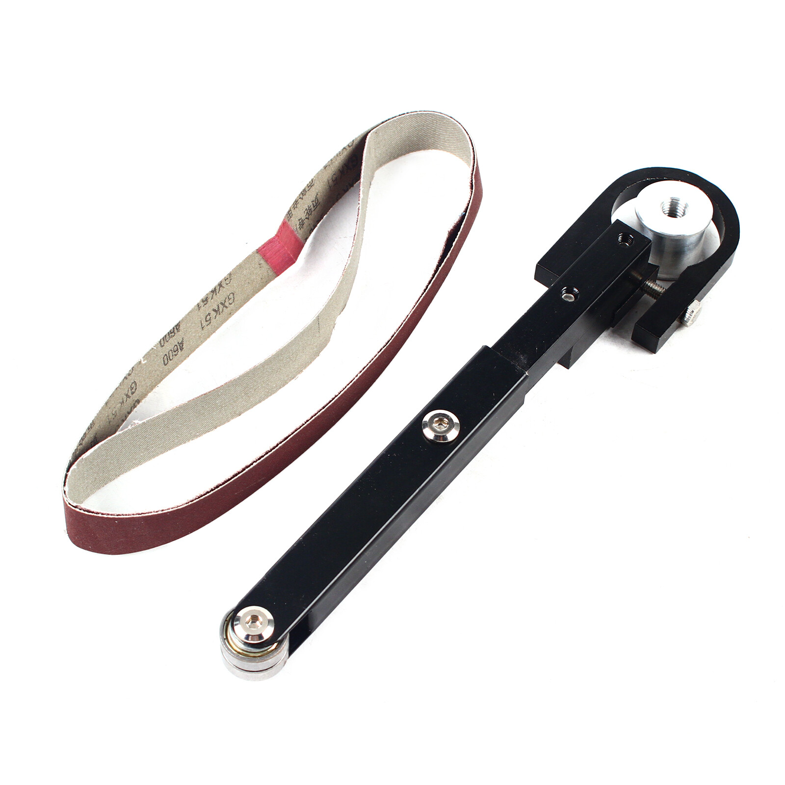 Belt Sander Attachment for 100 Electric Angle Grinder Sanding Belt Adapter