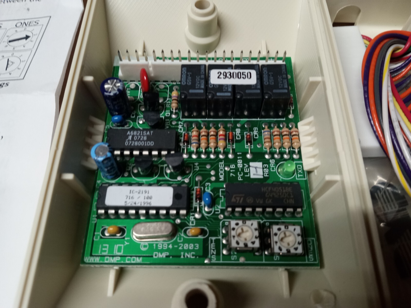 DMP 716 4 Wire Bus Output Expansion Module w/ instructions NEW