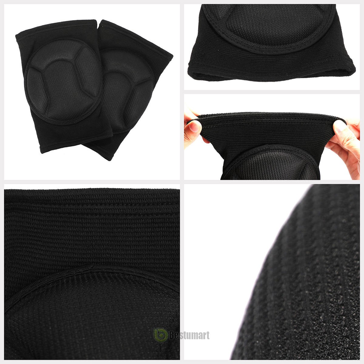 Pair Professional 3D Knee Pad Leg Protector For Sport Work Flooring Construction
