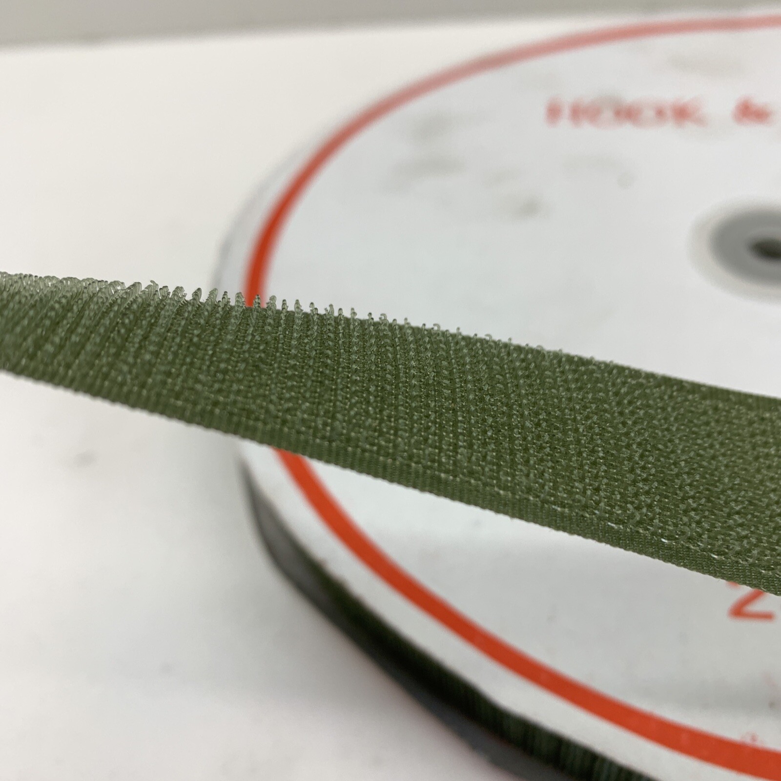 Hook & Loop 25MTS Touch & Close Fastener Green 25mm Wide HOOK SIDE ONLY!