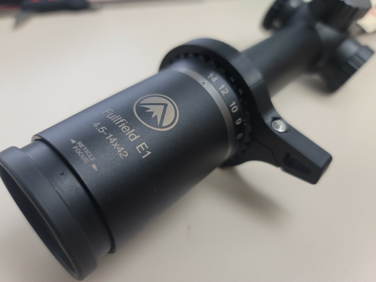 Burris Fullfield E1 Rifle Scope Quick Throw Lever