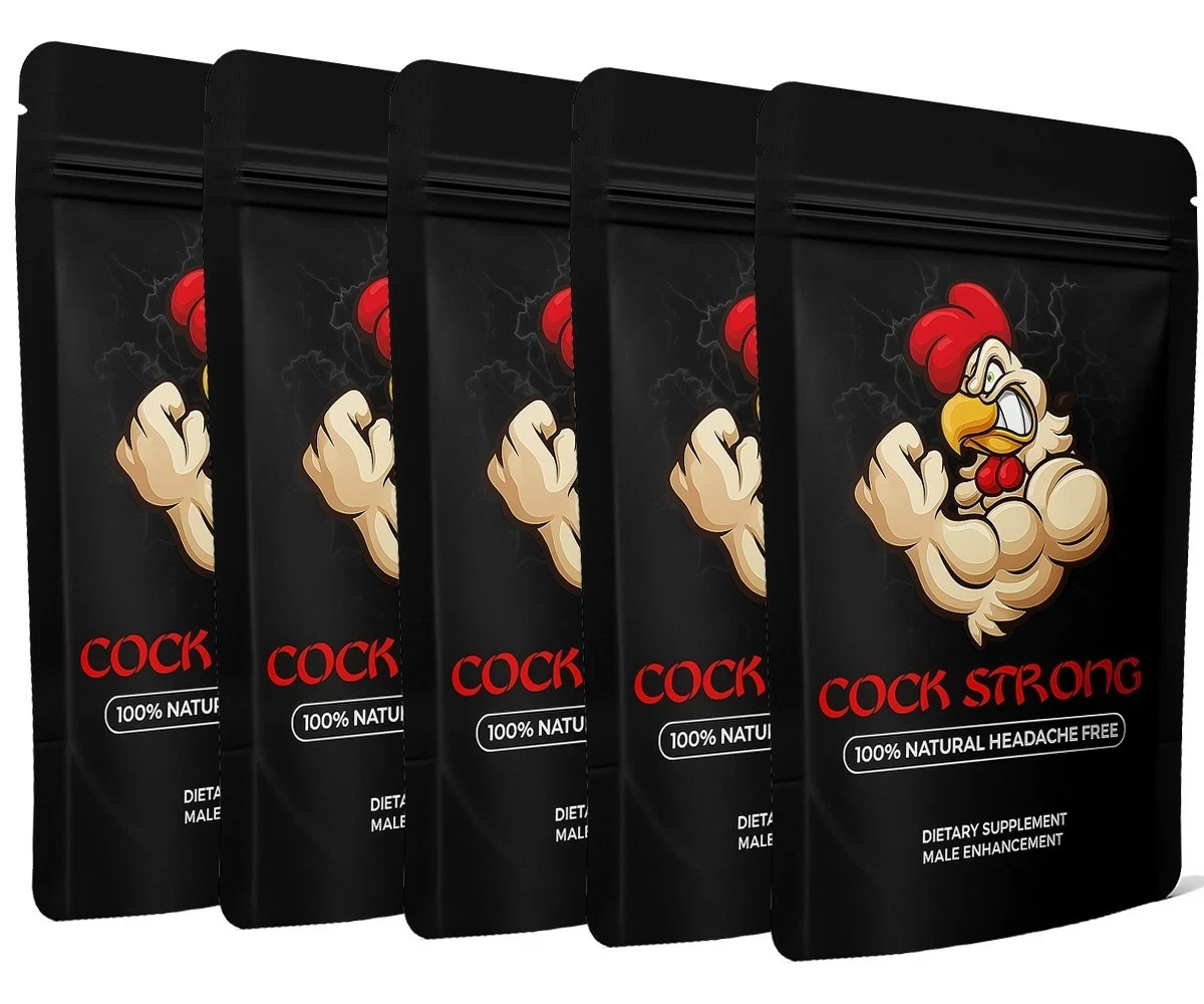 Cock Strong Herbal Male Enhancement Last Longer ( Brand New & Sealed ) 5 Pack