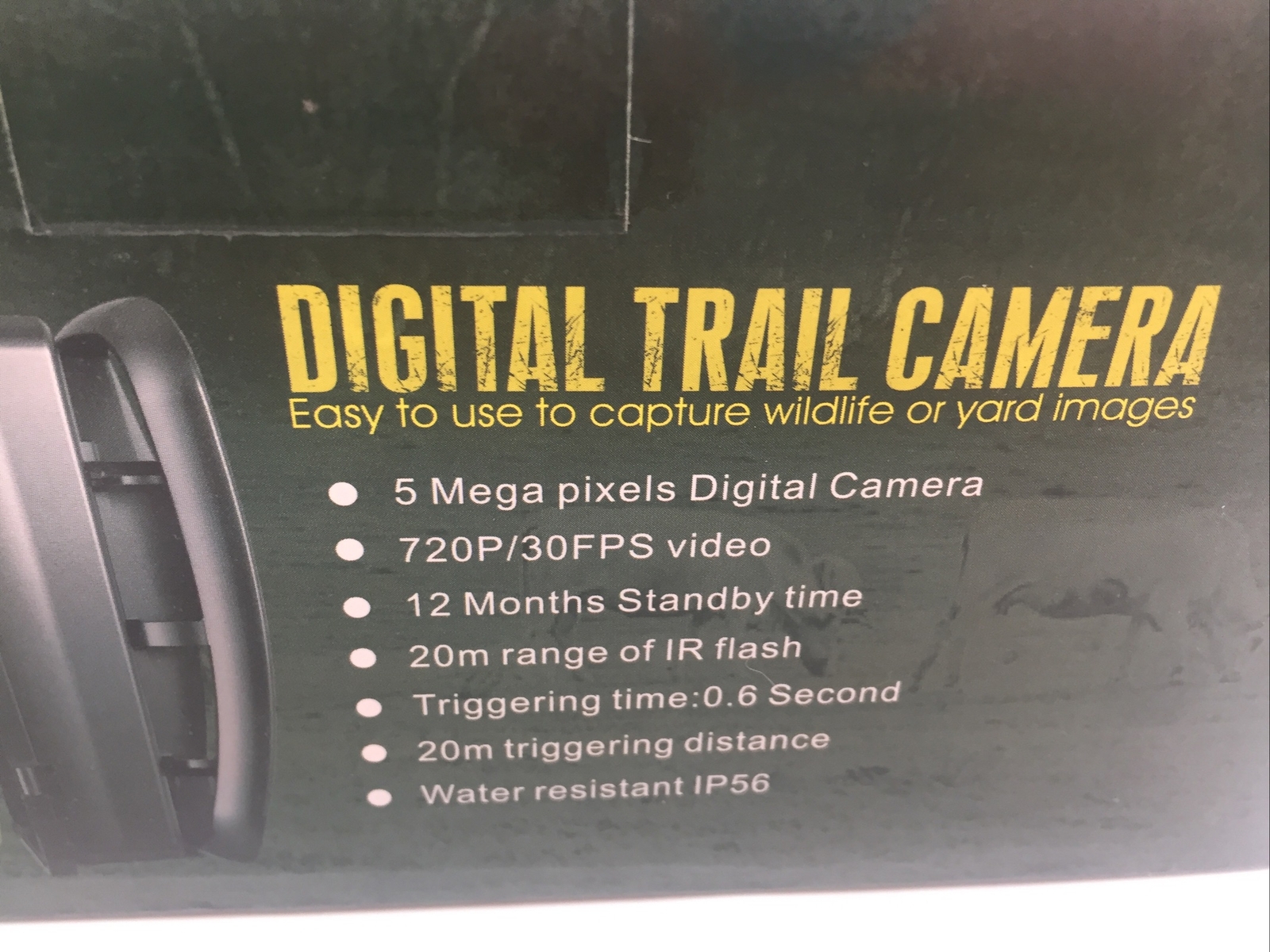 Distianert Digital Trail Camera Wildlife New Open Box