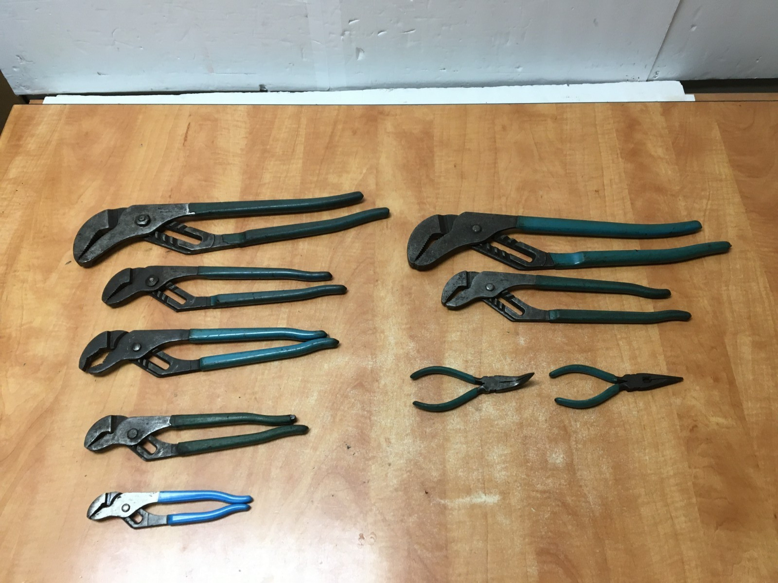 Channel Lock Pliers Lot of 9  460 440 442 420 426 386 326 Adjustable