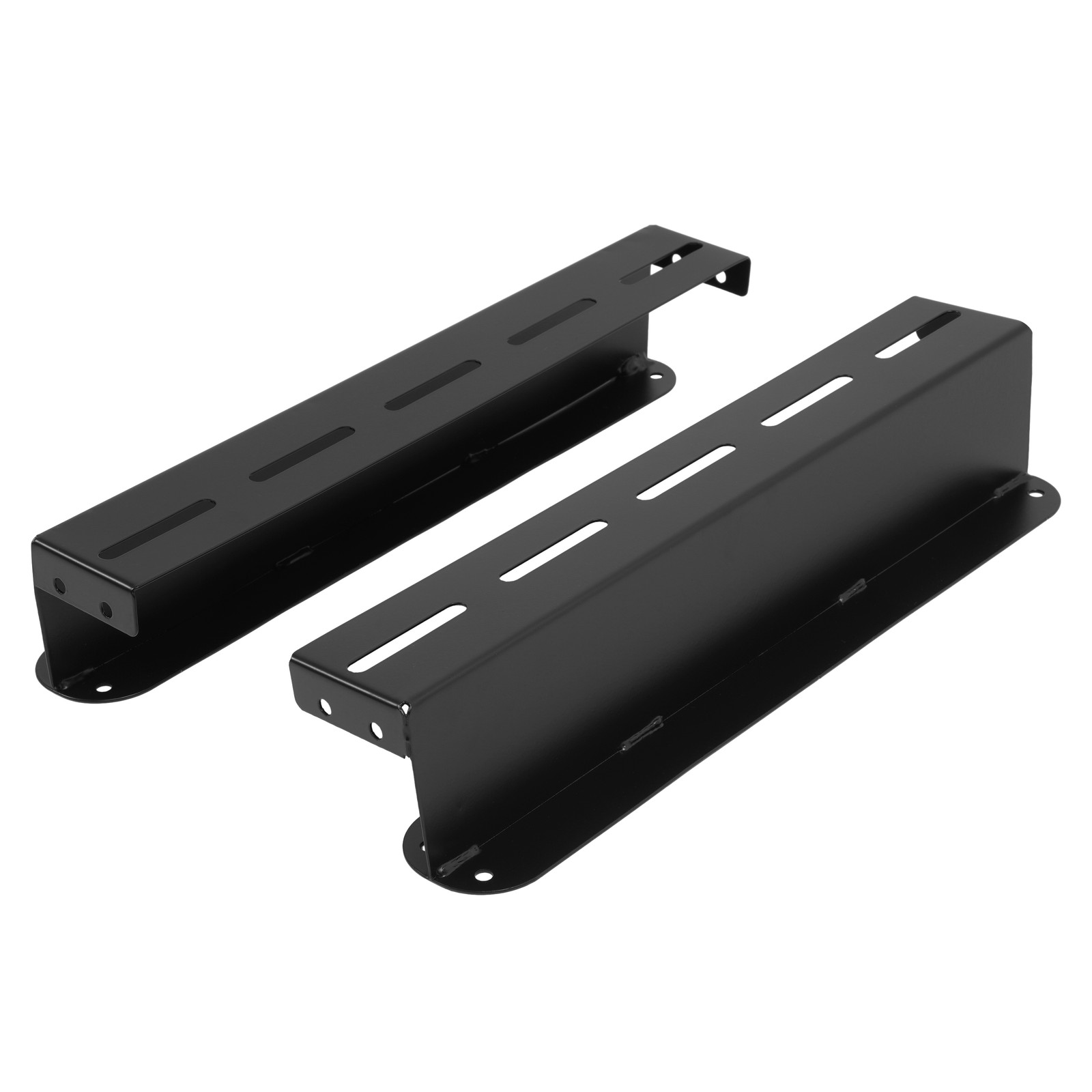 8PK Ceiling Rail Overhead Garage Storage Bin Racks For 6 Bins Shelving System